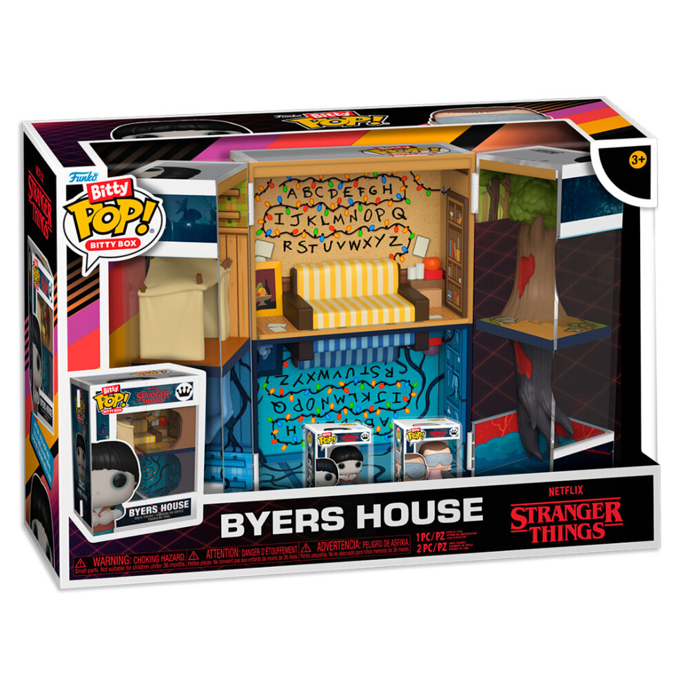 Imagen 2 - Figura Bitty Pop Boxes Stranger Things Byers House