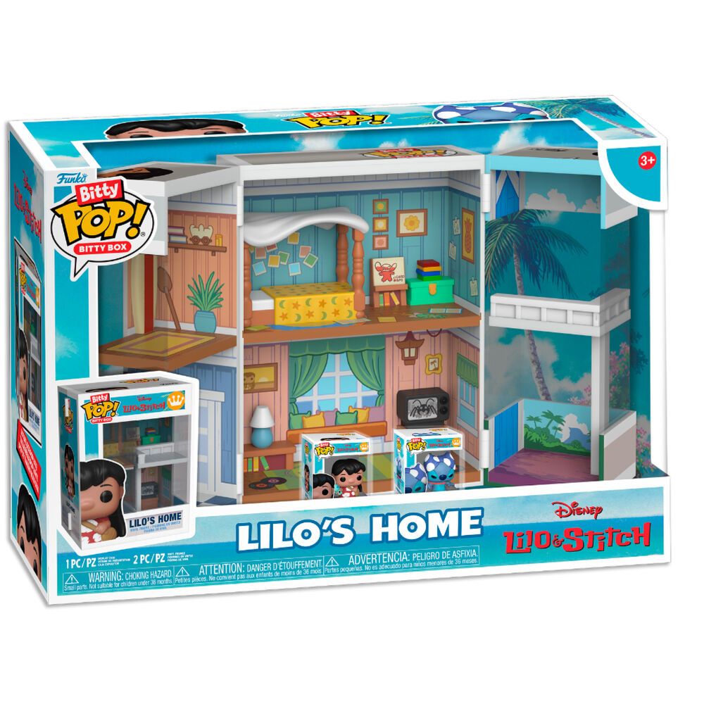 Imagen 2 - Figura Bitty Pop Boxes Disney Stitch Lilo's Home