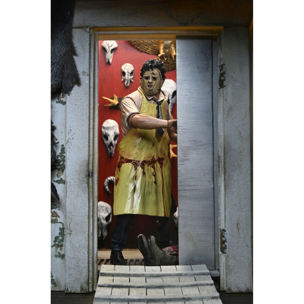 Imagen 3 - Figura Leatherface 50Th Anniversary La Matanza De Texas 18Cm