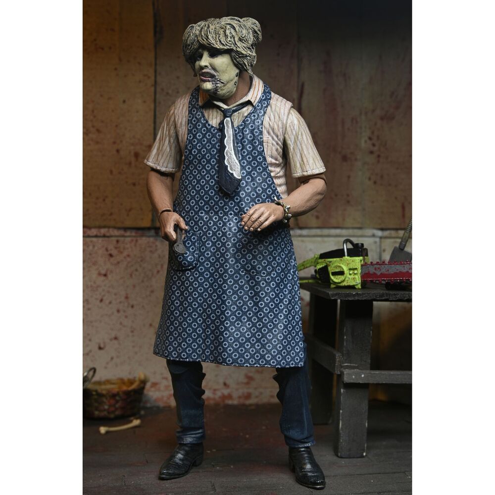 Imagen 4 - Figura Leatherface 50Th Anniversary La Matanza De Texas 18Cm