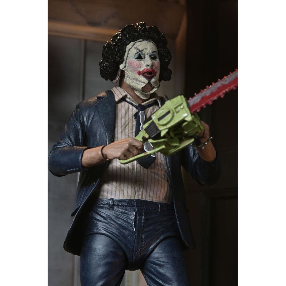 Imagen 3 - Figura Leatherface Pretty Woman 50Th Anniversary La Matanza De Texas 18Cm