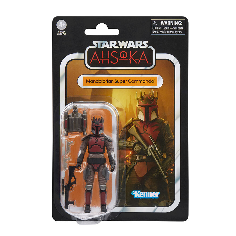 Imagen 1 - Figura Mandalorian Super Commando Ashoka Star Wars 9,5Cm