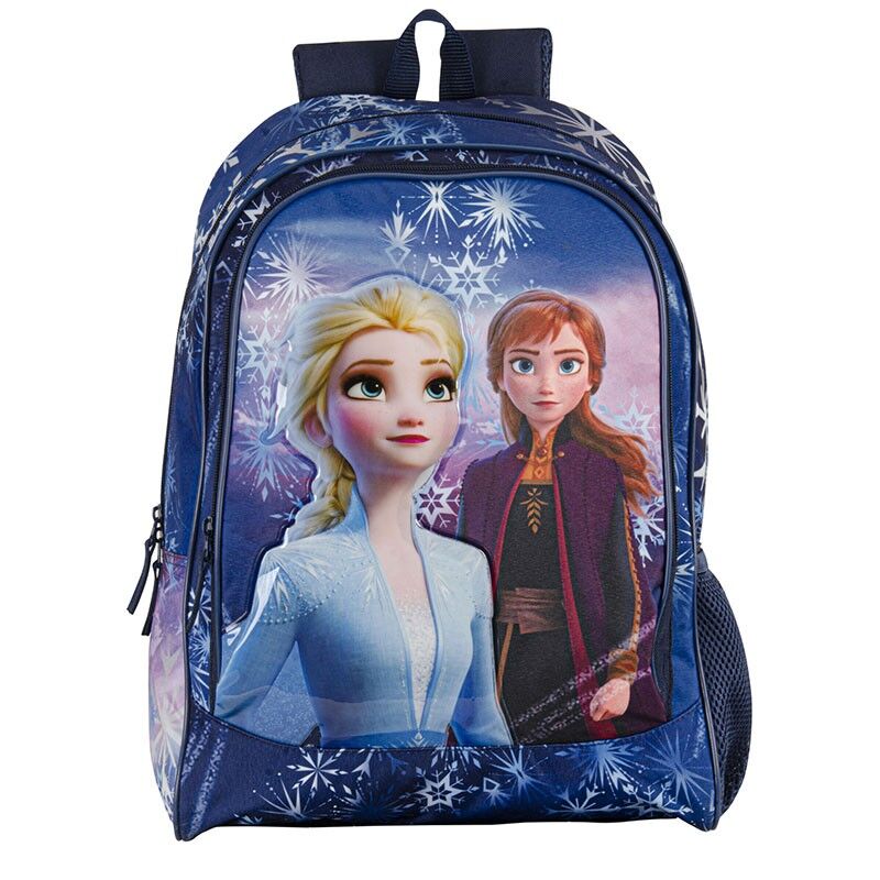 Imagen de Mochila Frosted Frozen Disney 42 Adaptable parte de nuestra colección en Espadas y más, sitio oficial.