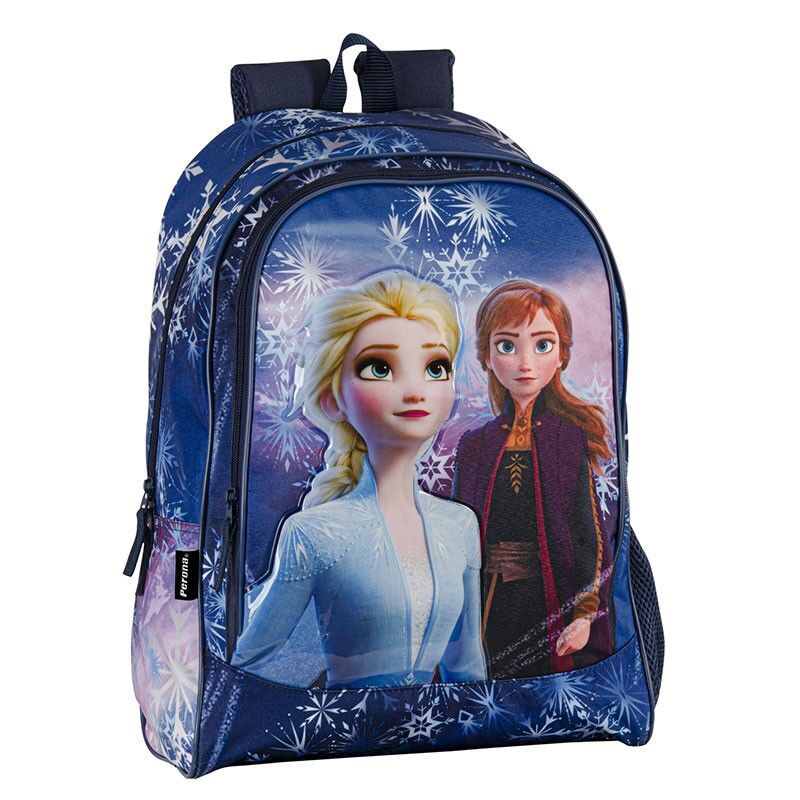 Imagen de Mochila Frosted Frozen Disney 42 Adaptable parte de nuestra colección en Espadas y más, sitio oficial.