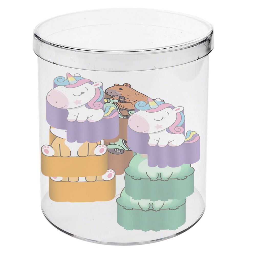 Imagen 1 - Cubo 12 Gomas Oh My Pop!