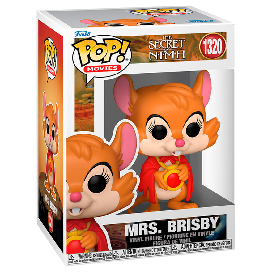 Imagen de Figura Pop Nimh El Mundo Secreto Mrs Brisby parte de nuestra colección en Espadas y más, sitio oficial.