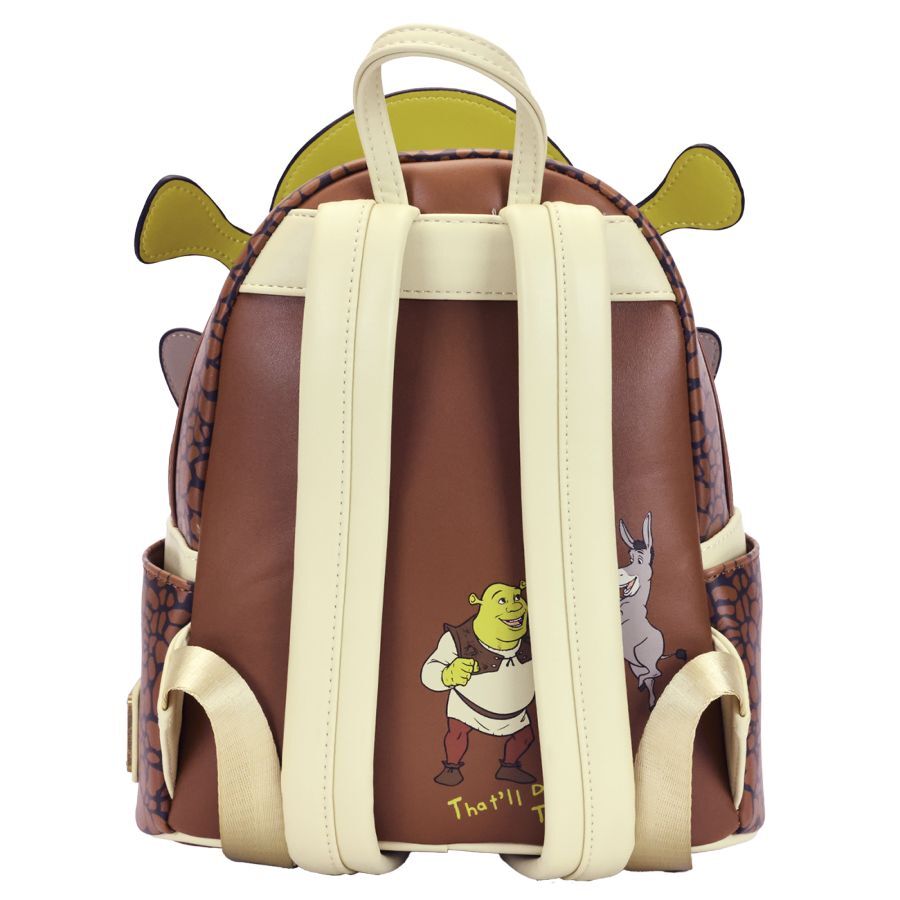 Imagen de Mochila Shrek & Donkey Shrek Loungefly 31Cm parte de nuestra colección en Espadas y más, sitio oficial.
