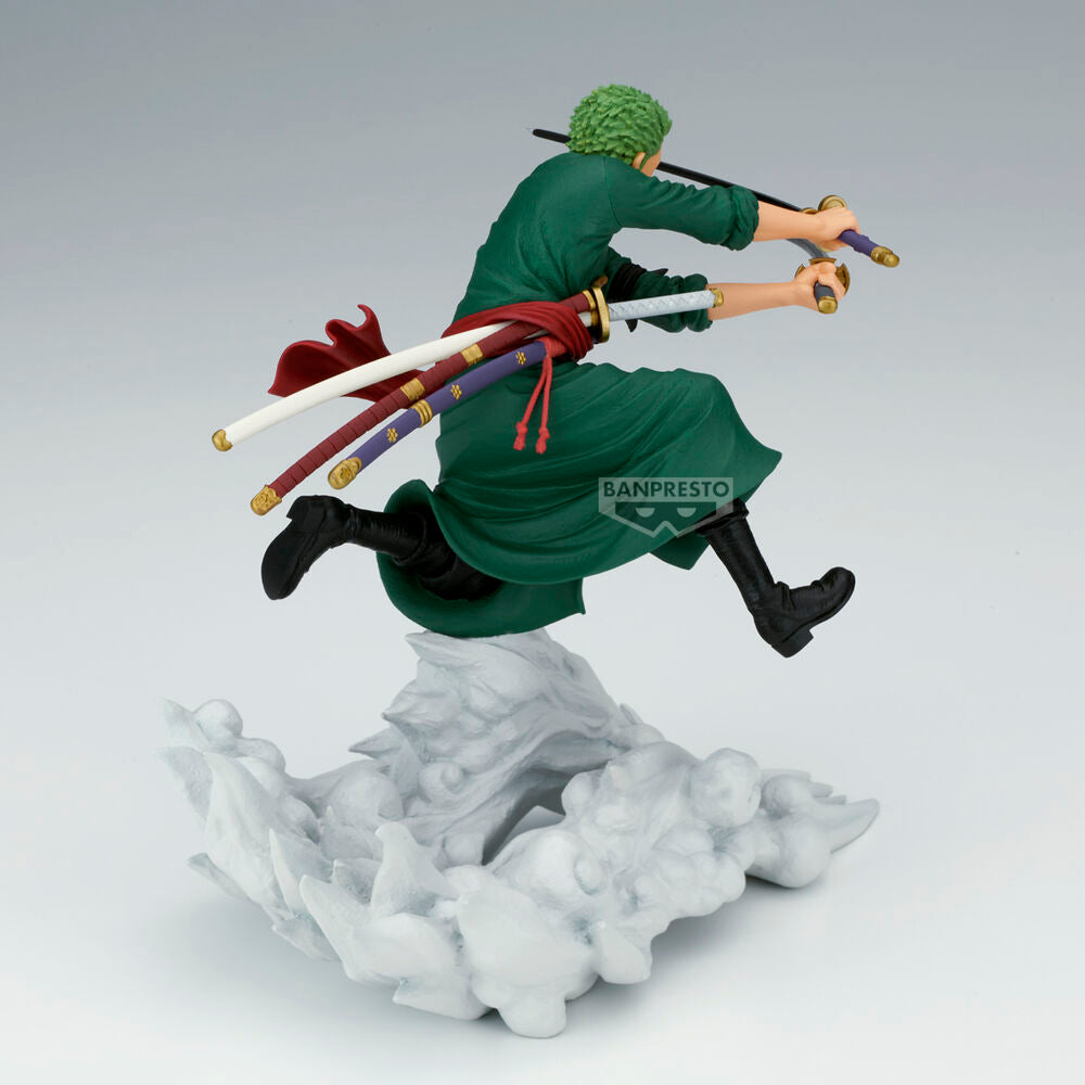 Imagen 3 - Figura Roronoa Zoro Senkozekkei One Piece 15Cm