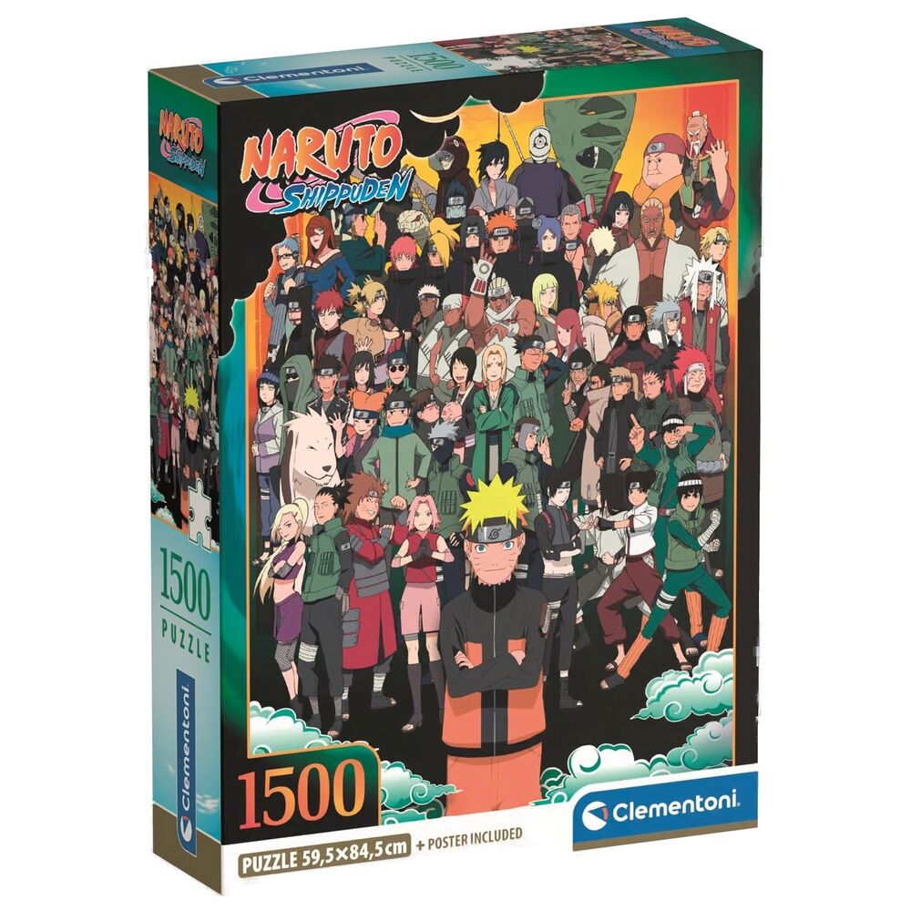 Imagen 1 - Puzzle Naruto Shippuden 1500Pzs