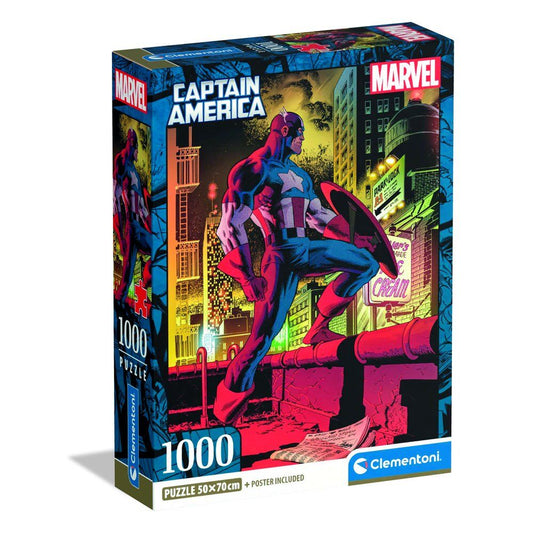 Imagen 2 - Puzzle Capitan America Marvel 1000Pzs