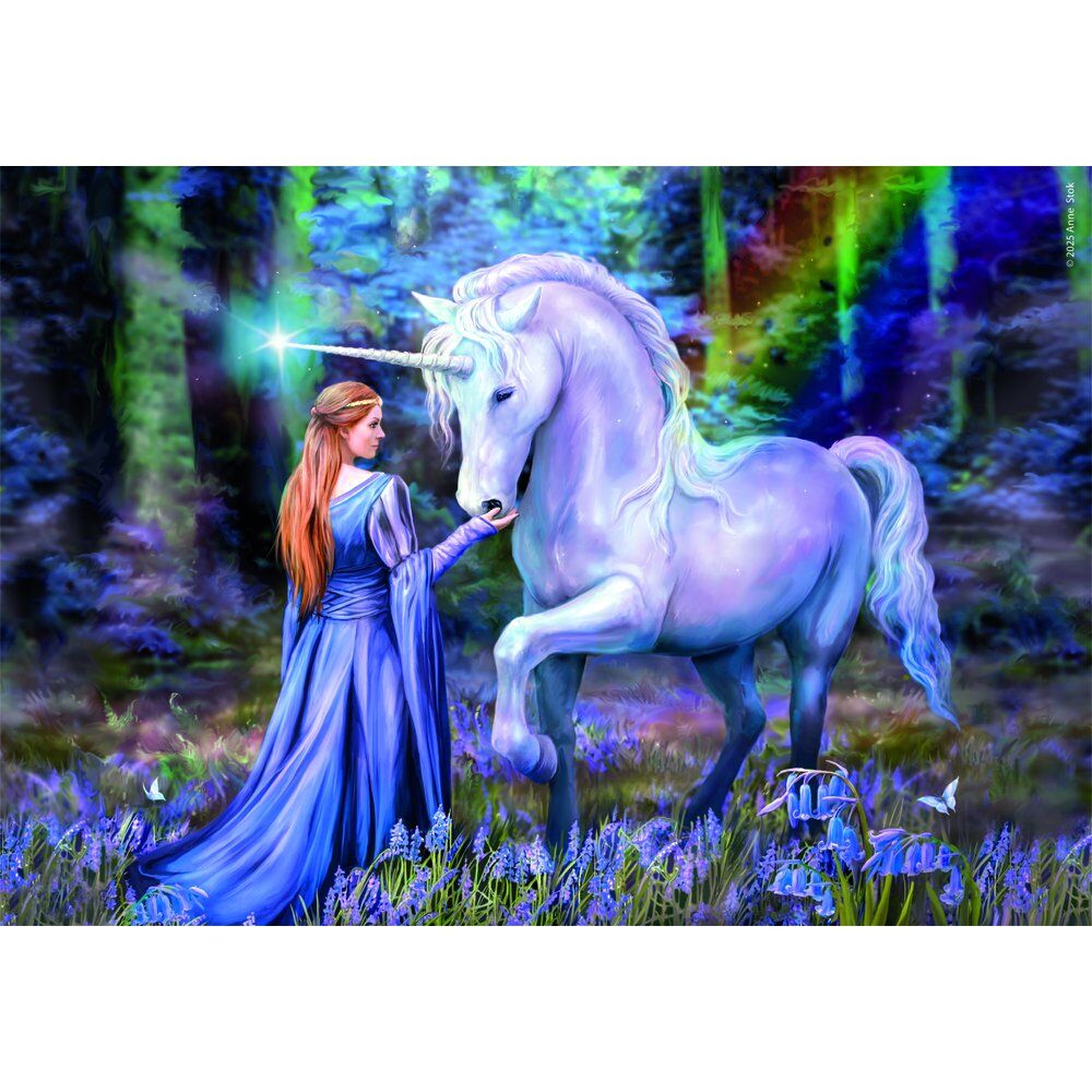 Imagen 2 - Puzzle Bluebell Wood Anne Stokes 1500Pzs