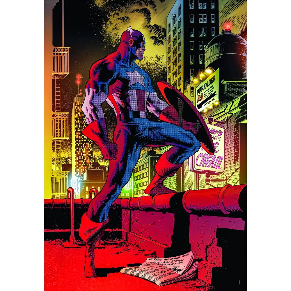 Imagen 3 - Puzzle Capitan America Marvel 1000Pzs