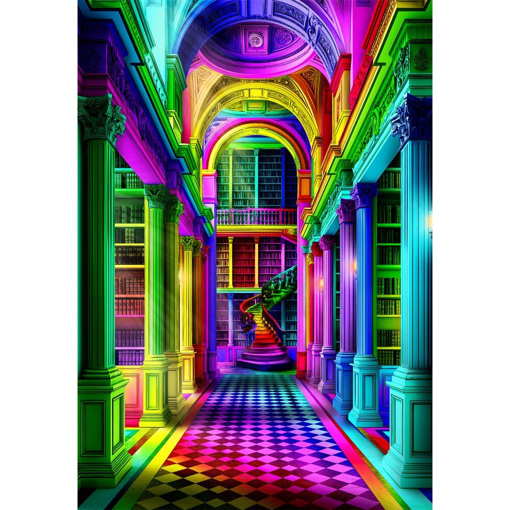 Imagen 2 - Puzzle Athenaeum Color Boom 1000Pzs