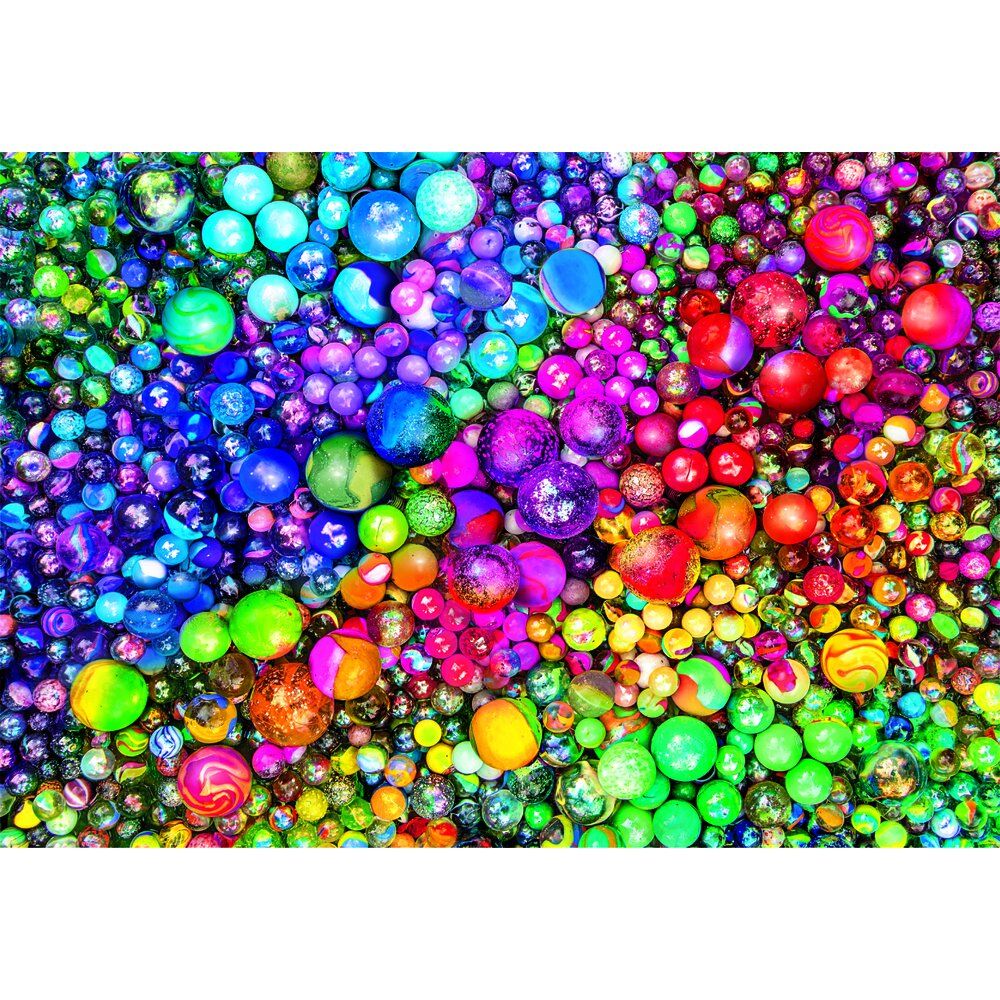 Imagen 1 - Puzzle Marbles Color Boom 1000Pzs