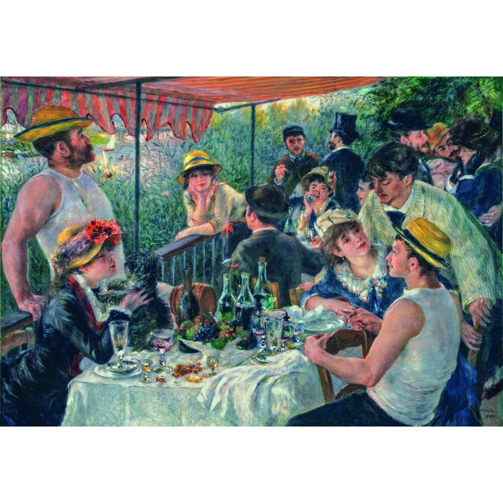 Imagen 2 - Puzzle Luncheon Of The Boating Party Renoir Museum 1000Pzs