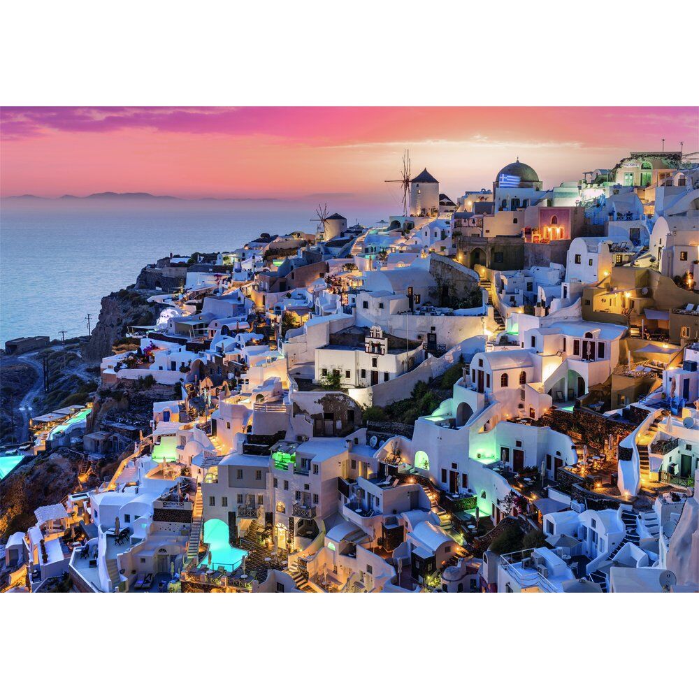 Imagen 1 - Puzzle Shades Of Santorini High Quality 1000Pzs