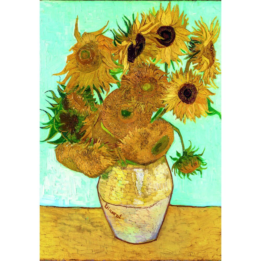 Imagen 1 - Puzzle Sunflowers Van Gogh Museum 1000Pzs