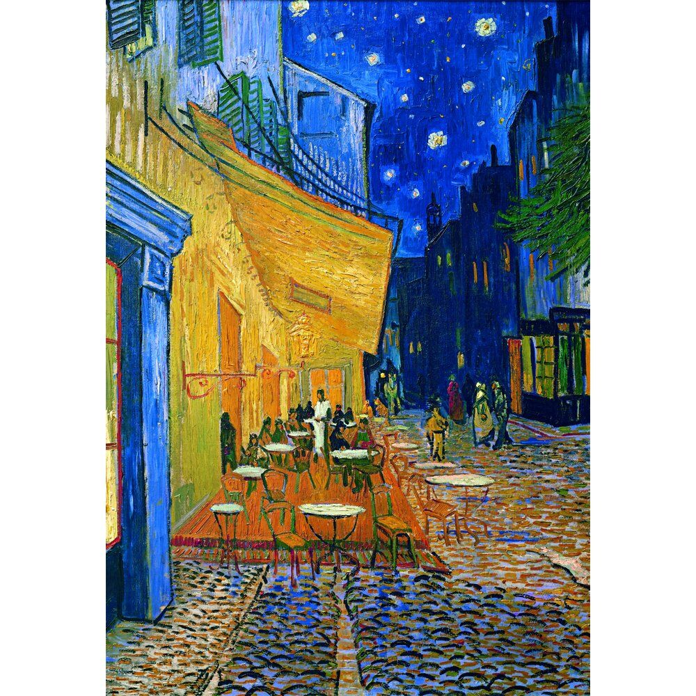 Imagen 1 - Puzzle Cafe Terrace At Night Van Gogh Museum 1000Pzs