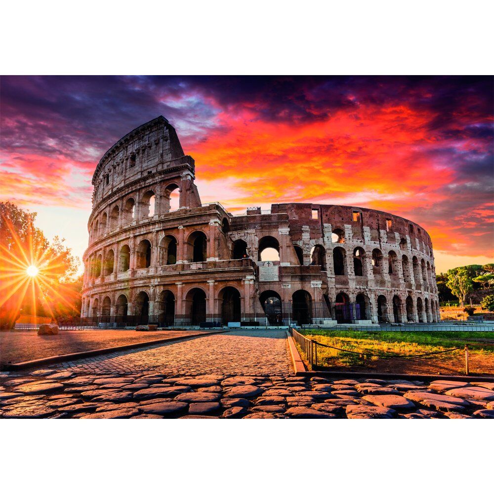 Imagen 1 - Puzzle Roman Sunset High Quality 1000Pzs