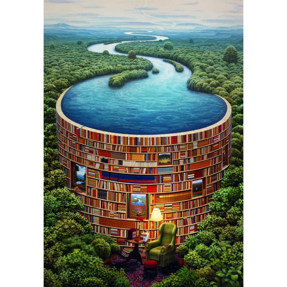 Imagen 1 - Puzzle Bibliodame High Quality 1000Pzs