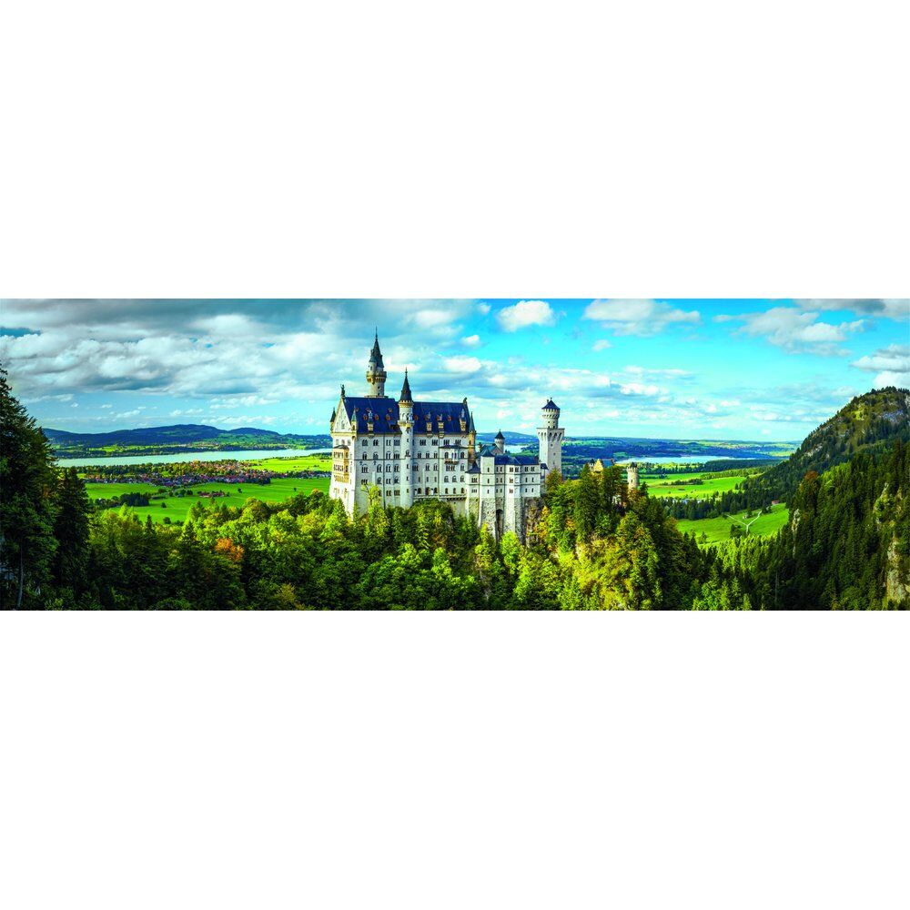 Imagen 1 - Puzzle Panorama The Neuschwanstein Castle High Quality 1000Pzs
