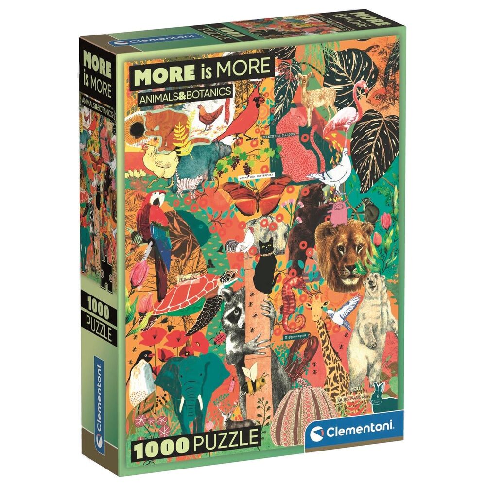 Imagen 2 - Puzzle Animal Botanics Speciali Noli 1000Pzs