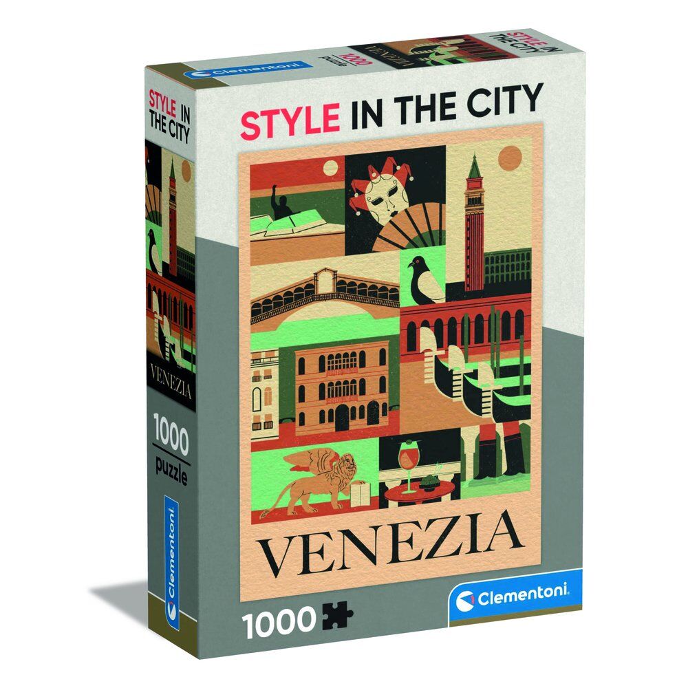Imagen 2 - Puzzle Venecia Style In The City 1000Pzs