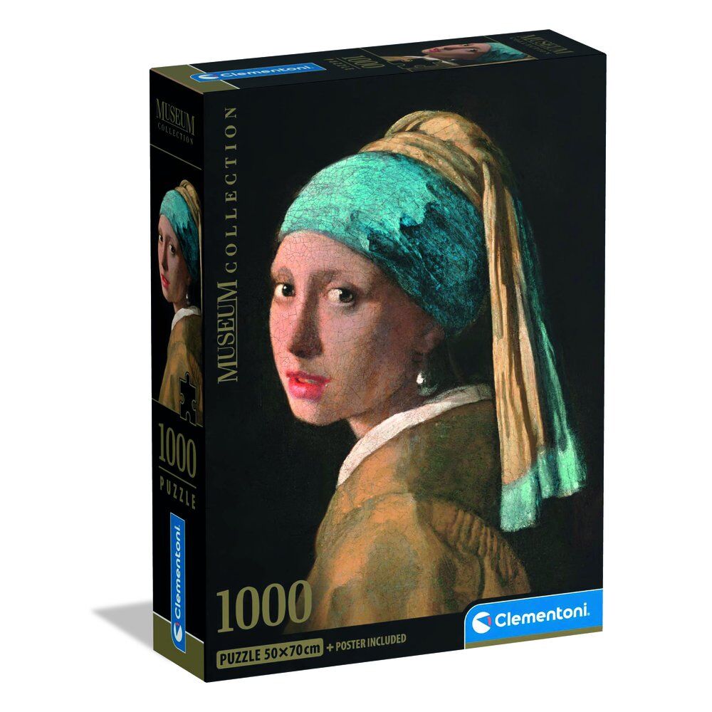 Imagen 2 - Puzzle Girl With Pearl Earring Vermeer Museum 1000Pzs