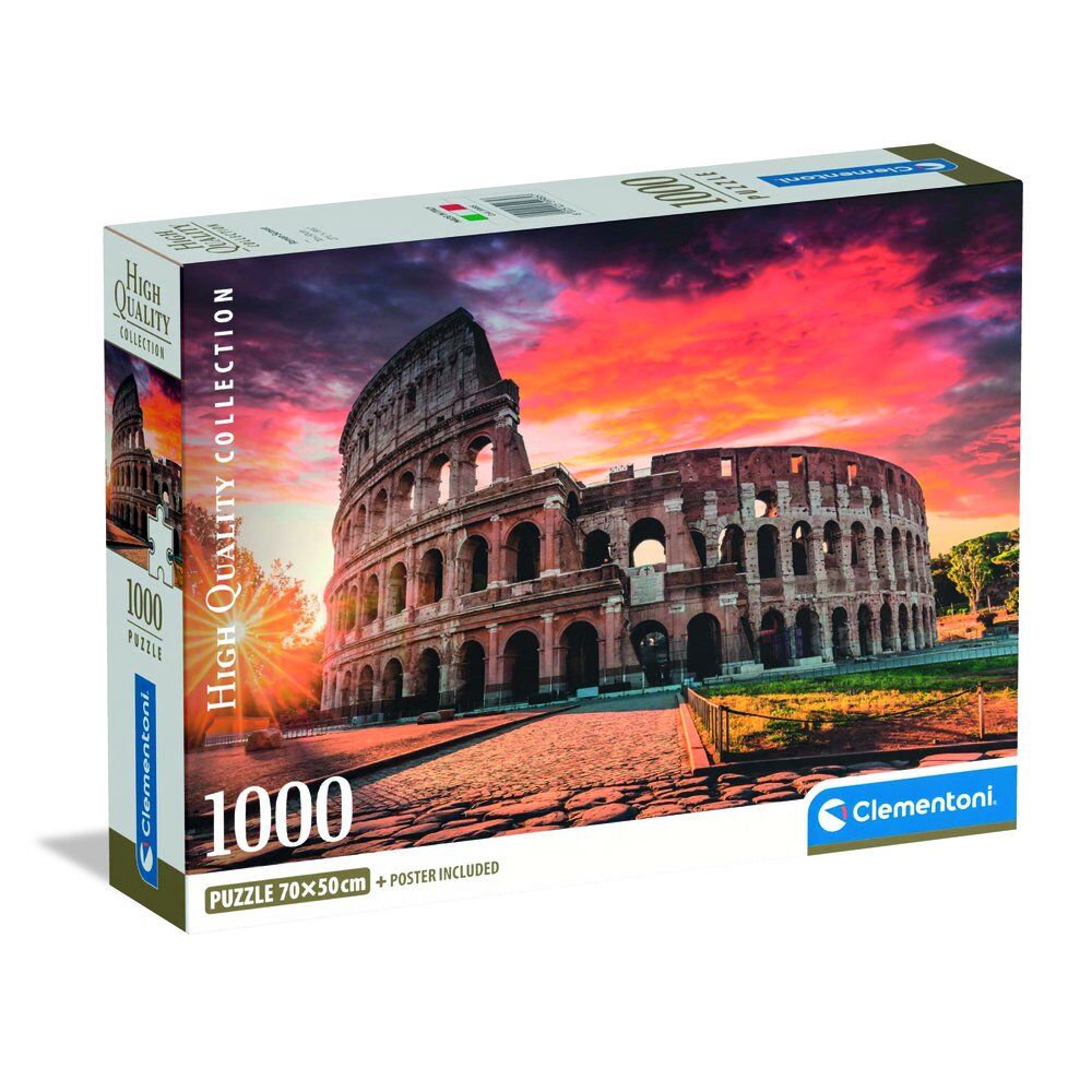 Imagen 2 - Puzzle Roman Sunset High Quality 1000Pzs