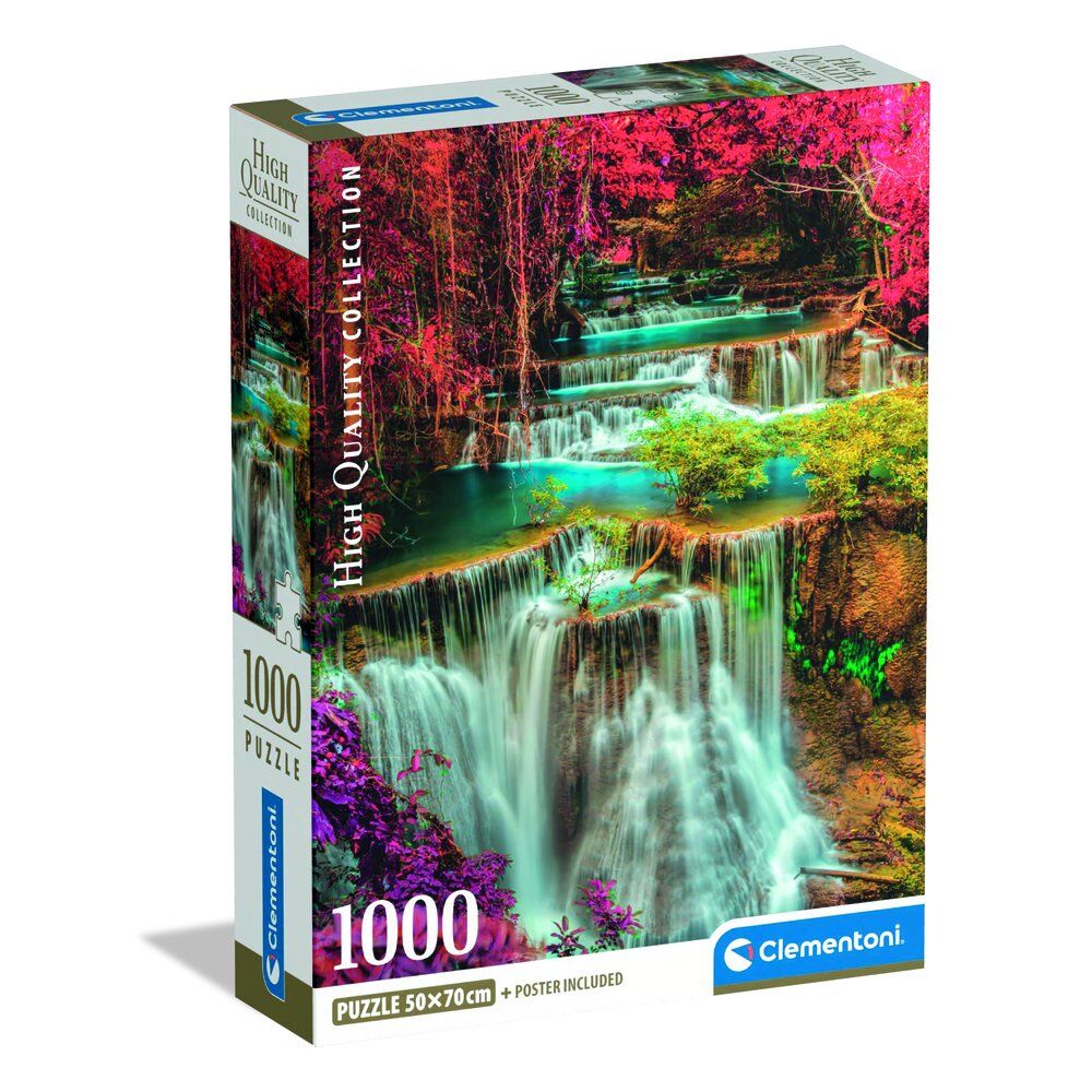 Imagen 2 - Puzzle Colourful Thai Falls High Quality 1000Pzs