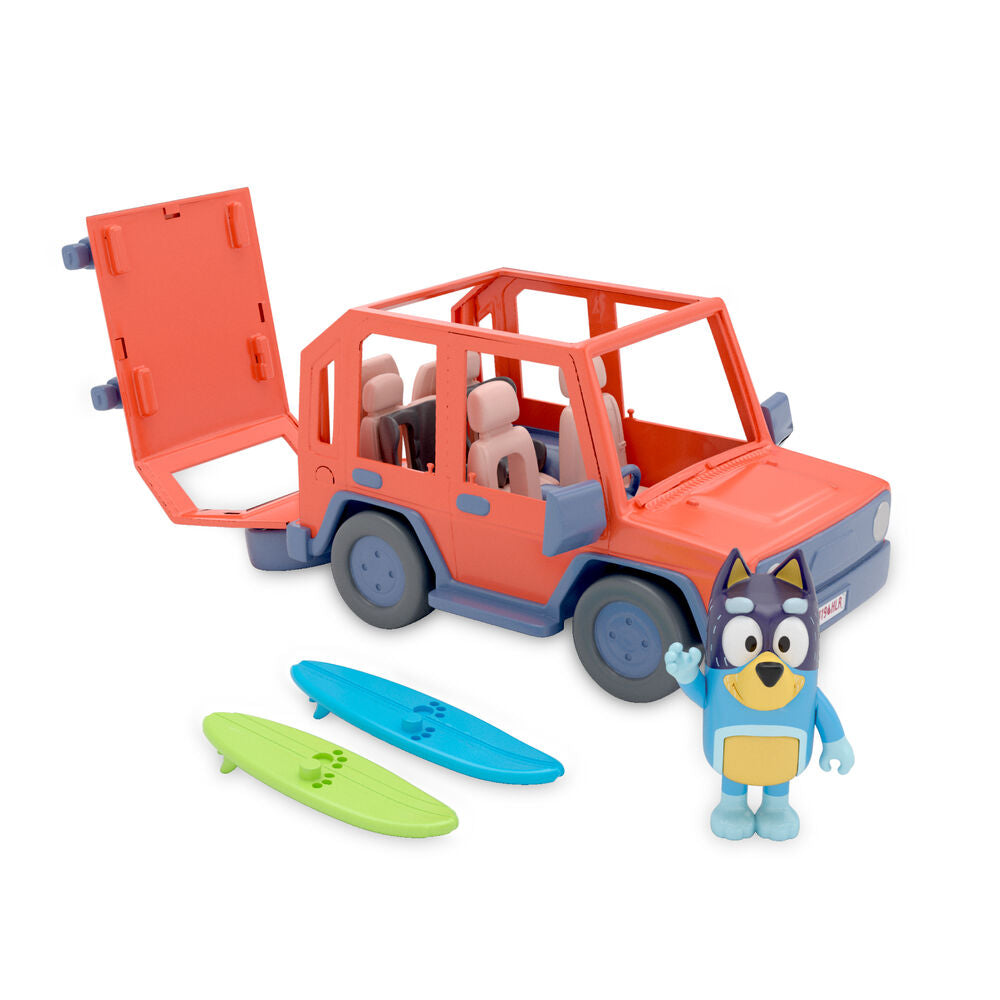 Imagen 6 - Coche Familiar + Figura Bandit Bluey