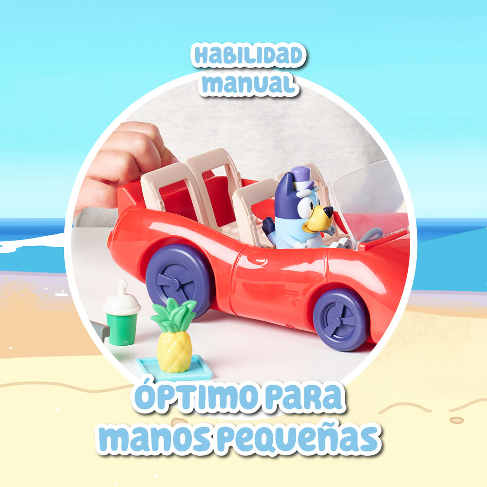 Imagen 4 - Coche Descapotable + Figura Bandit Bluey