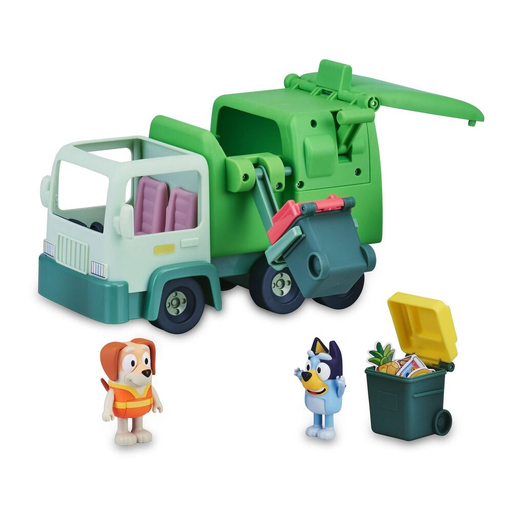 Imagen 1 - Camion De Basura + Figuras Bluey