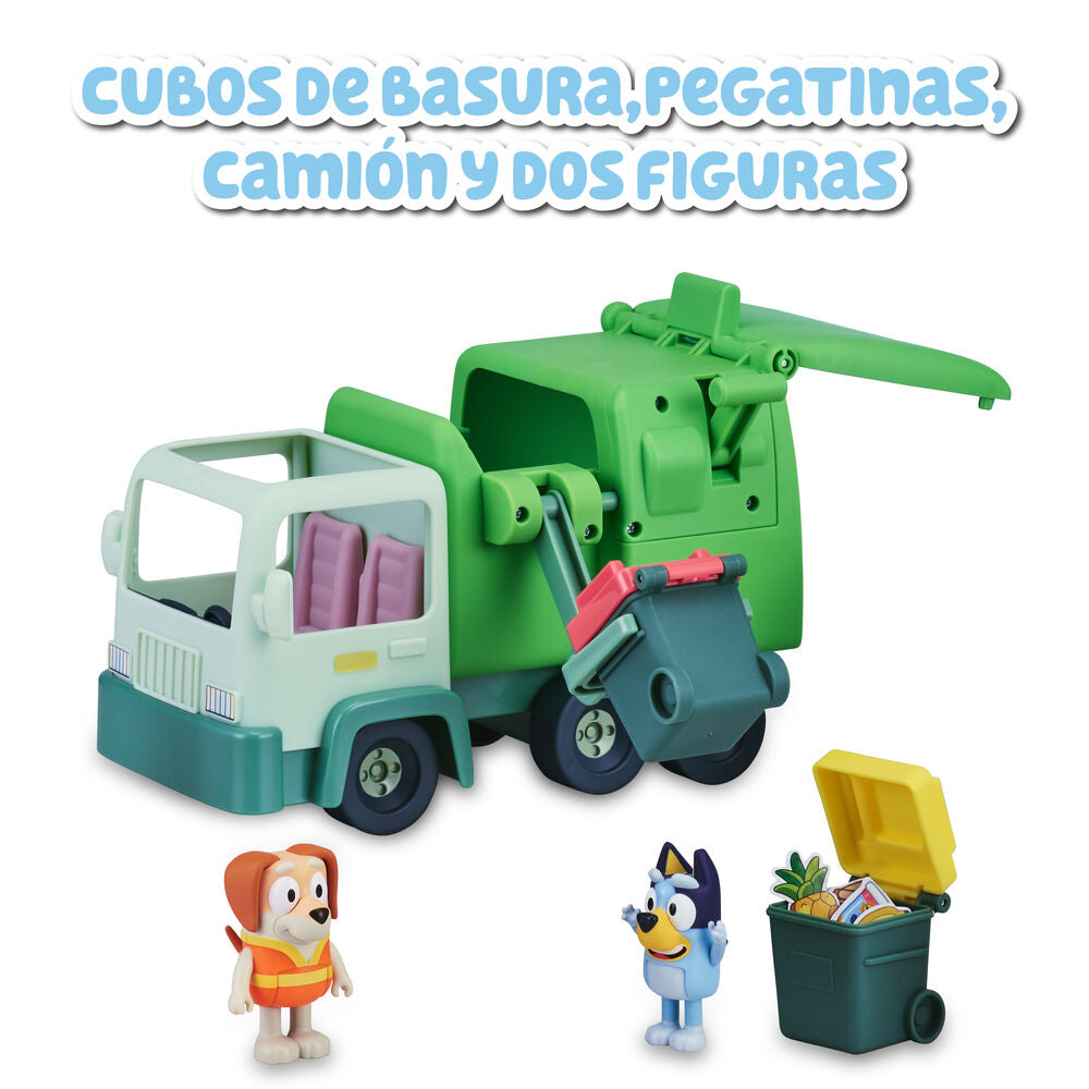 Imagen 2 - Camion De Basura + Figuras Bluey