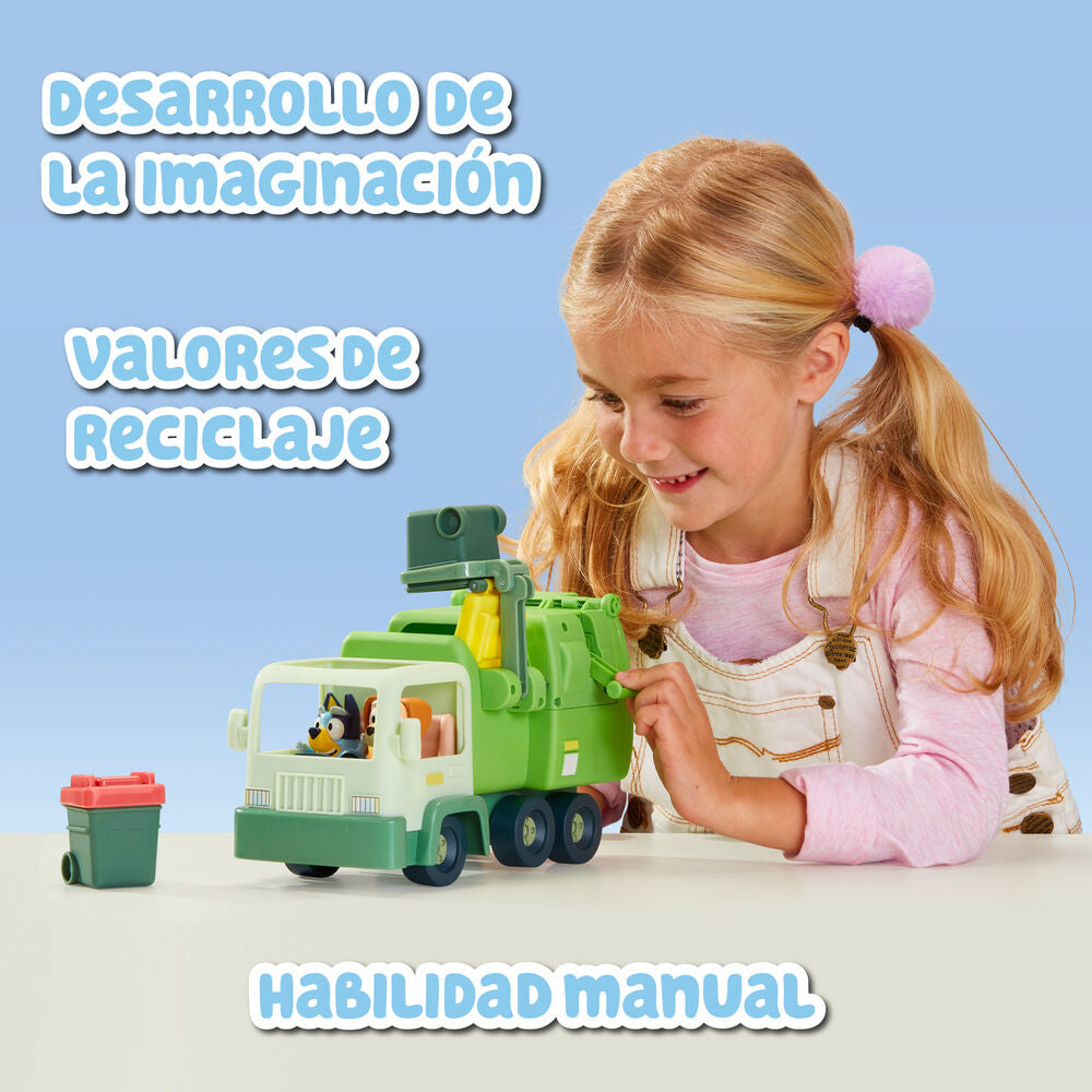 Imagen 3 - Camion De Basura + Figuras Bluey