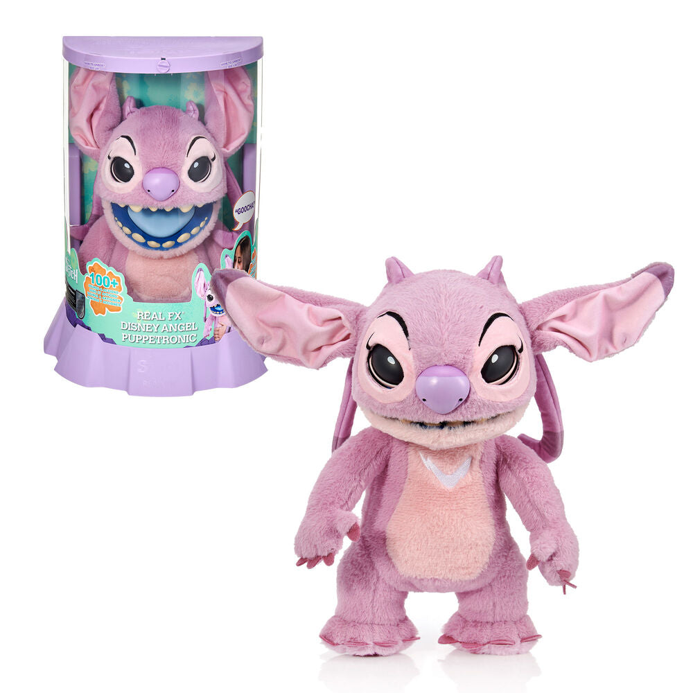 Imagen 1 - Peluche Electronico Angel Stitch Disney 45Cm