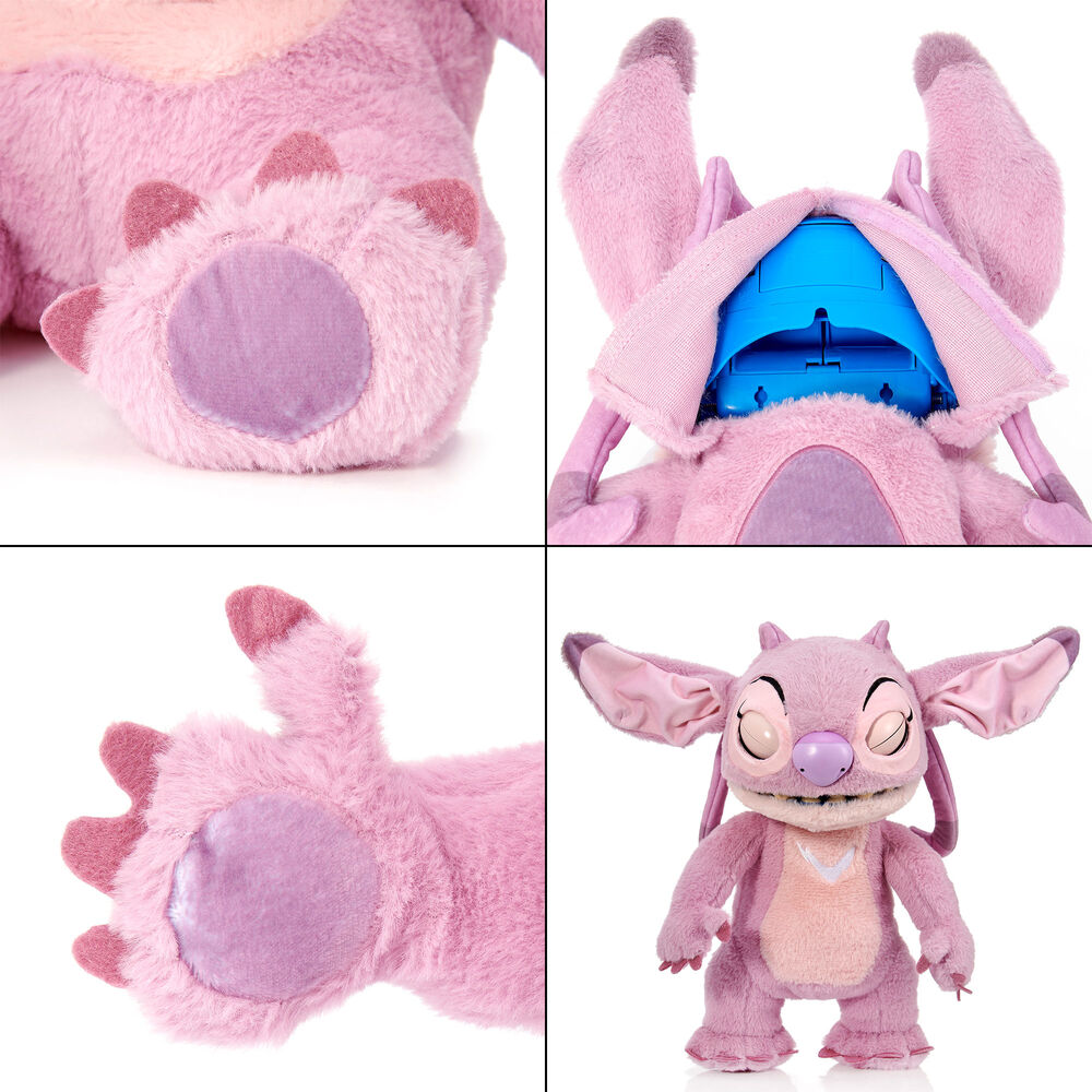 Imagen 18 - Peluche Electronico Angel Stitch Disney 45Cm