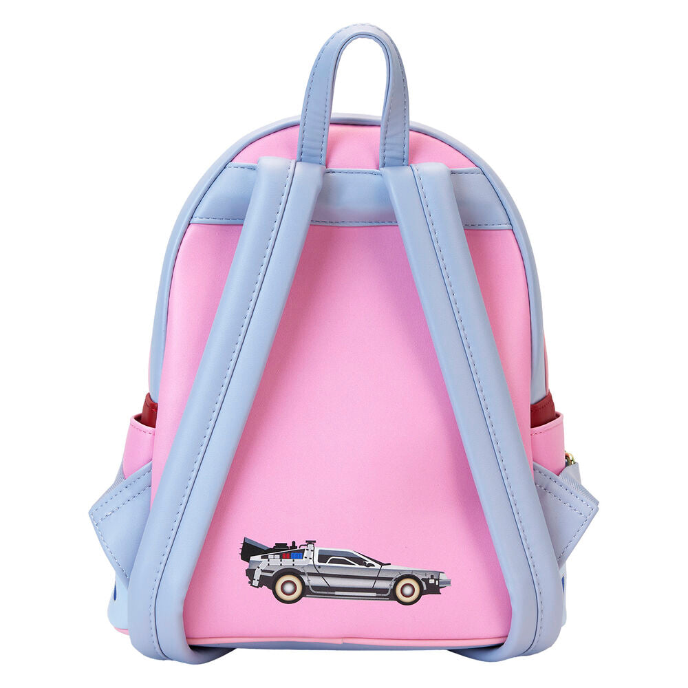 Imagen de Mochila 40Th Anniversary Regreso Al Futuro Loungefly 26Cm parte de nuestra colección en Espadas y más, sitio oficial.