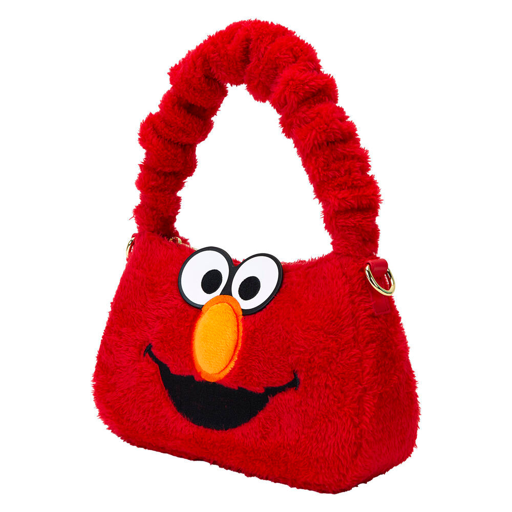 Imagen de Bolso Peluche Elmo Barrio Sesamo Loungefly parte de nuestra colección en Espadas y más, sitio oficial.