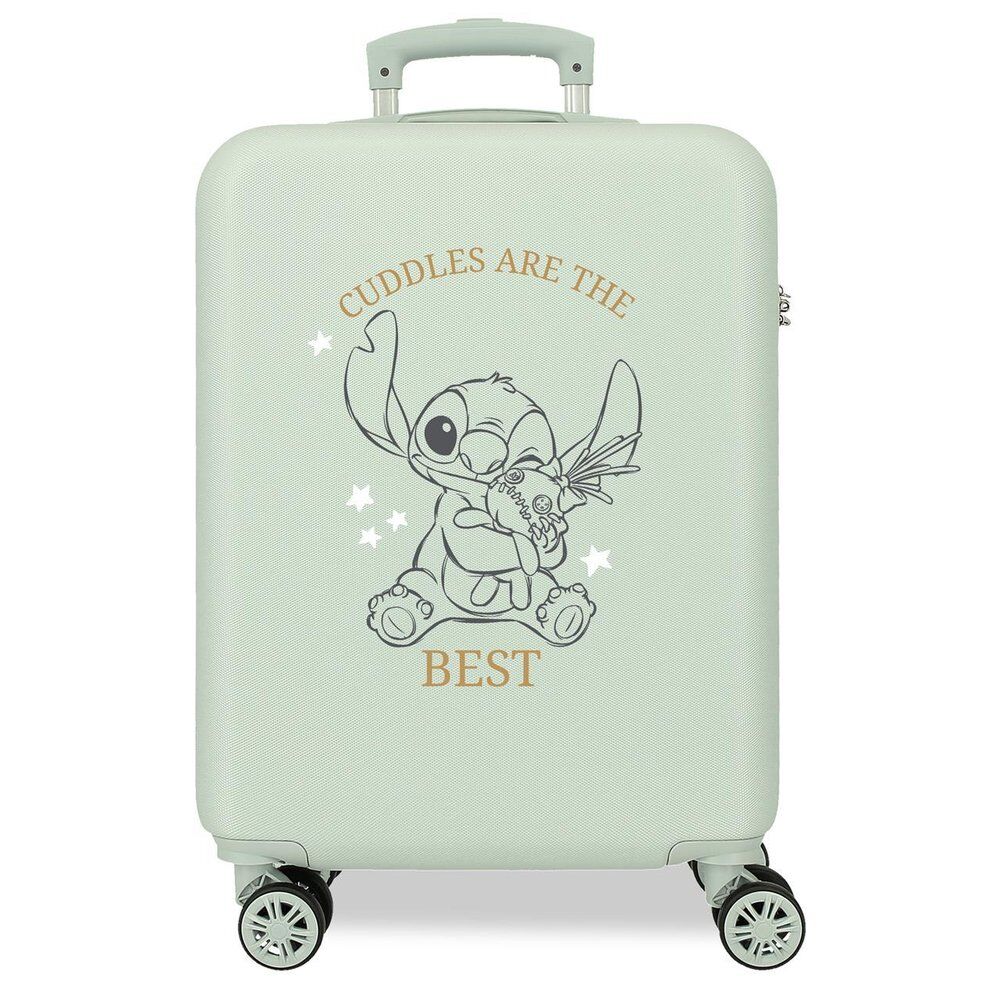 Imagen 7 - Maleta Trolley Abs Cuddles Are The Best Stitch Disney 55Cm