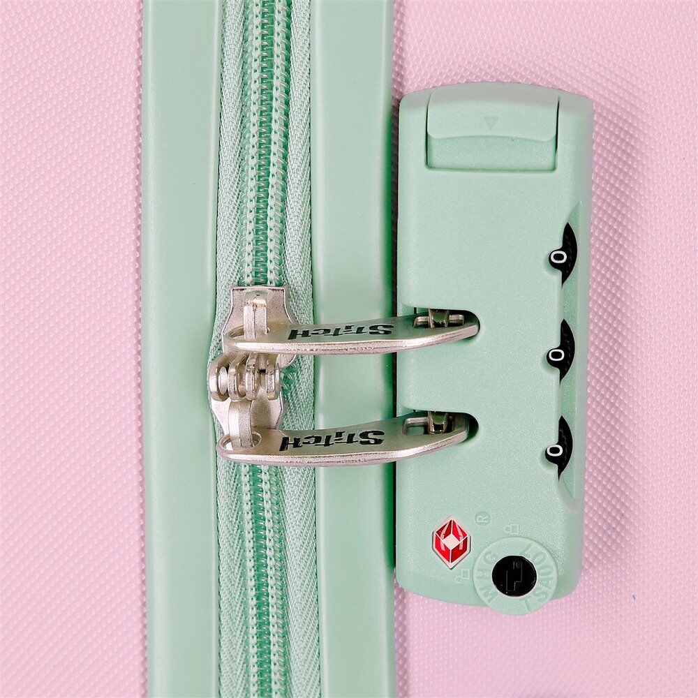 Imagen 7 - Maleta Trolley Abs Malva Stitch Disney 60Cm