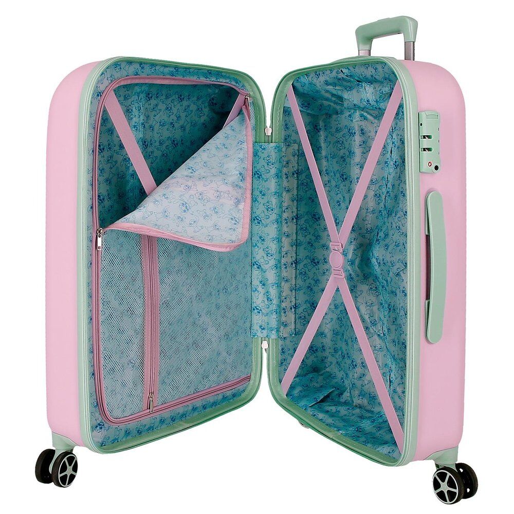 Imagen 8 - Maleta Trolley Abs Malva Stitch Disney 60Cm