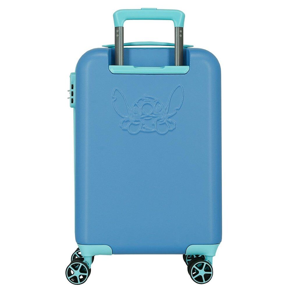 Imagen 3 - Maleta Trolley Abs Azulon Stitch Disney 55Cm