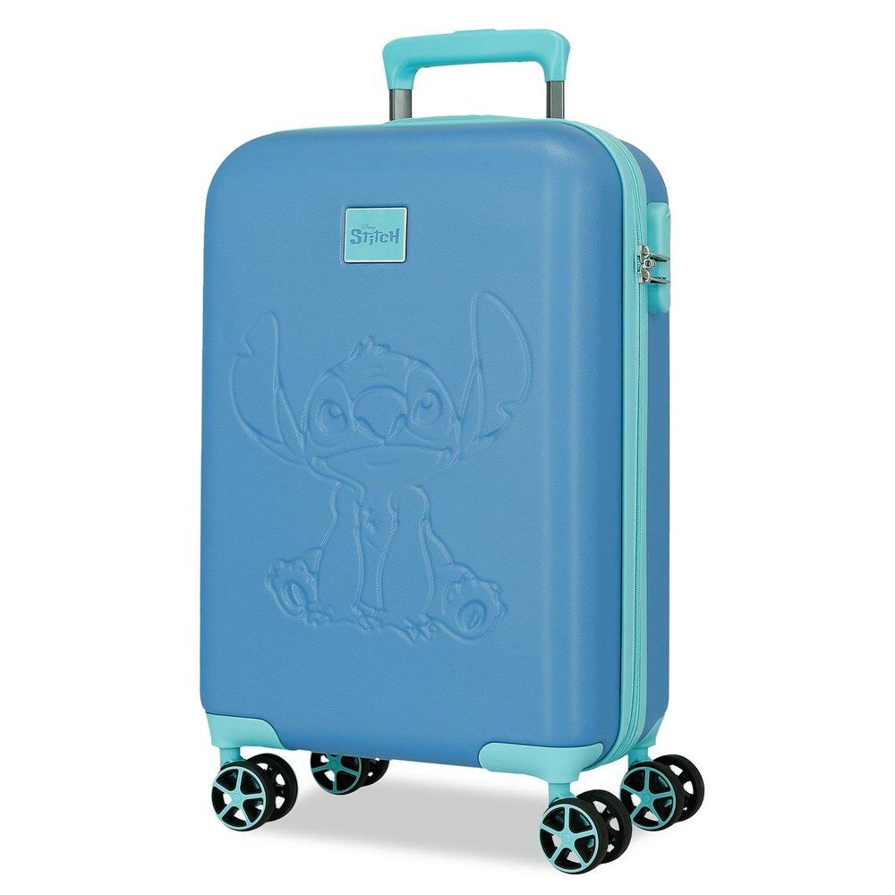 Imagen 7 - Maleta Trolley Abs Azulon Stitch Disney 55Cm