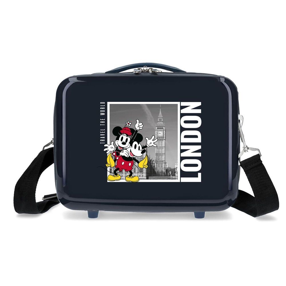 Imagen 1 - Neceser Abs London Mickey & Minnie Disney Adaptable