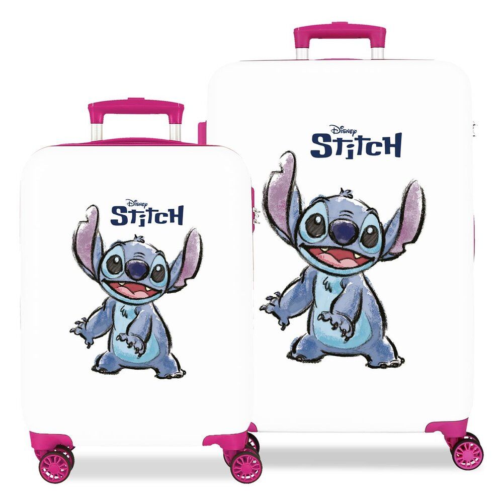Imagen 15 - Set 2 Maletas Trolley Abs Adorable Stitch Disney