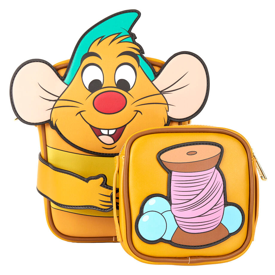 Imagen 2 - Bolso Bandolera Gus 75Th Anniversary La Cenicienta Disney Loungefly