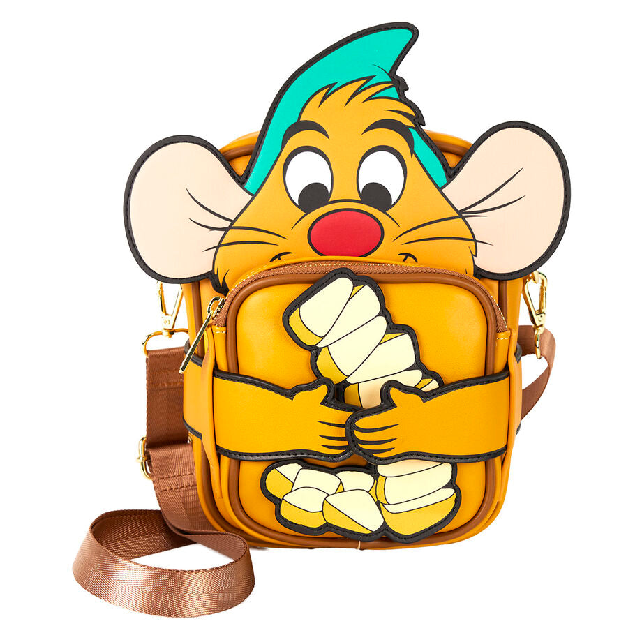 Imagen 5 - Bolso Bandolera Gus 75Th Anniversary La Cenicienta Disney Loungefly