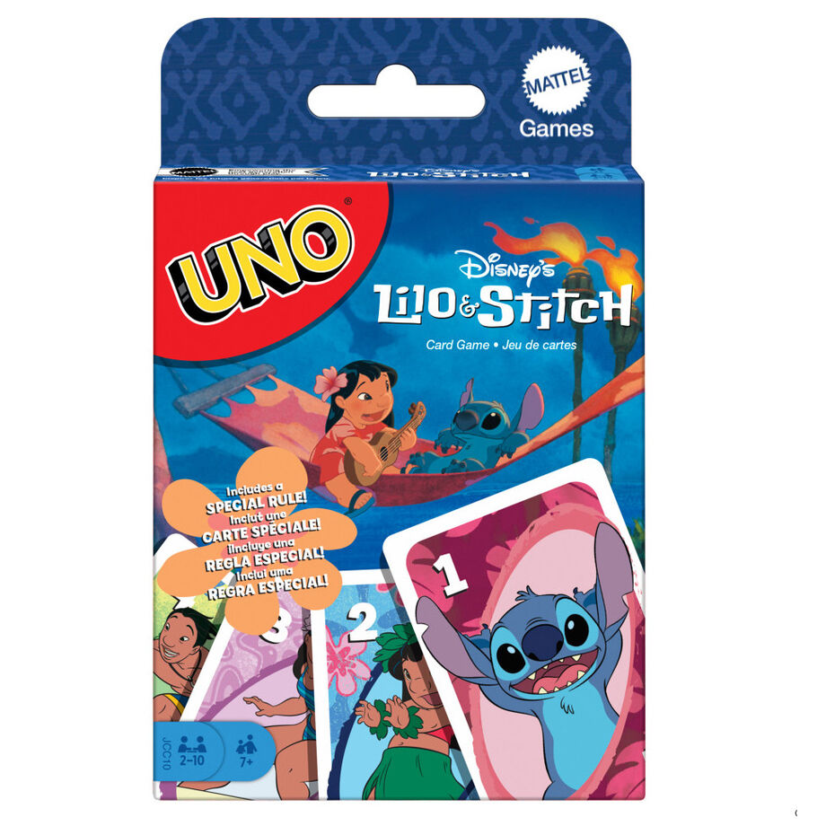 Imagen 1 - Juego Cartas Uno Lilo & Stitch Disney