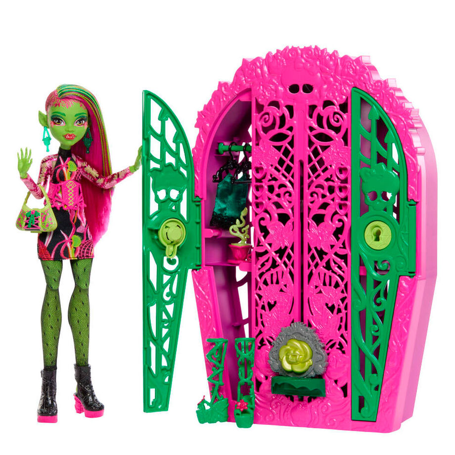 Imagen 1 - Muñeca Venus Skulltimate Secrets Midnight Garden Monster High
